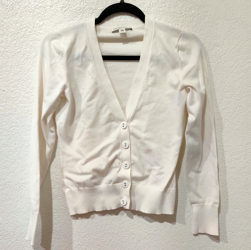 Banana Republic Small white cardigan